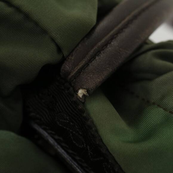 PRADA Tote Bag Nylon Khaki - Picture 9 of 9